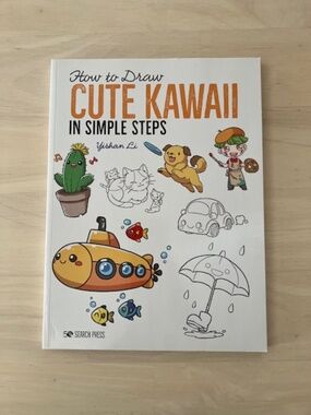 How to Draw Cute Kawaii in Simple Steps BRAND NEW Drawing Book